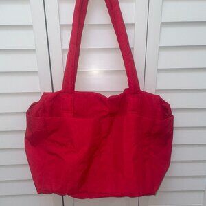 Baggu Candy Apple Red Small Cloud Carry-On